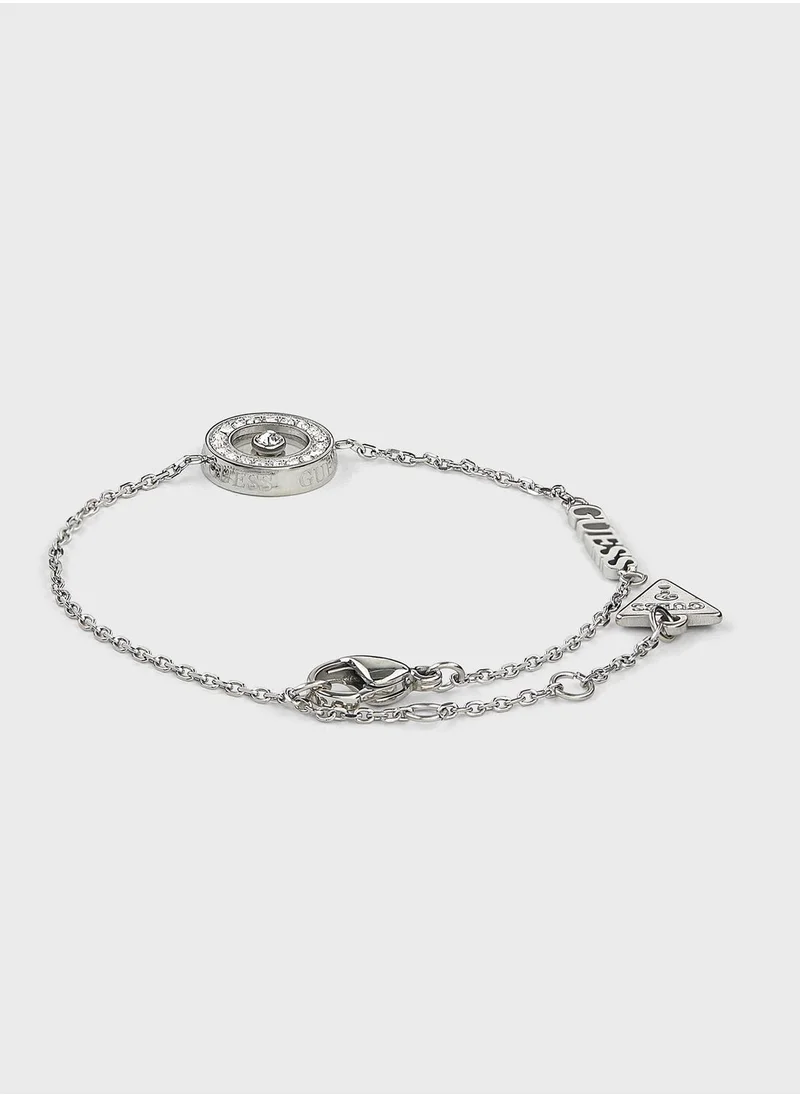 GUESS Pave Circle Bracelet
