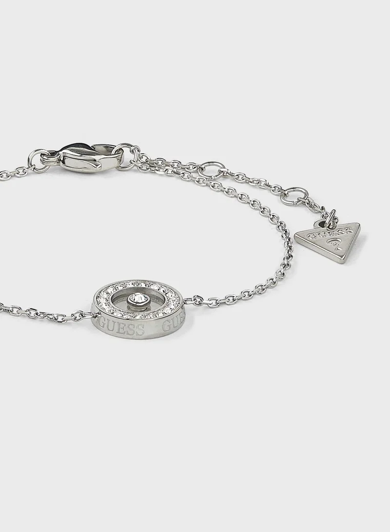 GUESS Pave Circle Bracelet