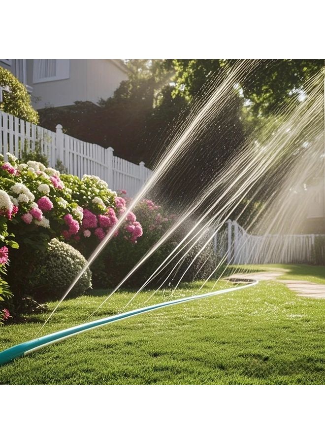 Automatic Lawn Garden Sprinkler System 295 Inch Hose With 5 Ground Nails - Image 2