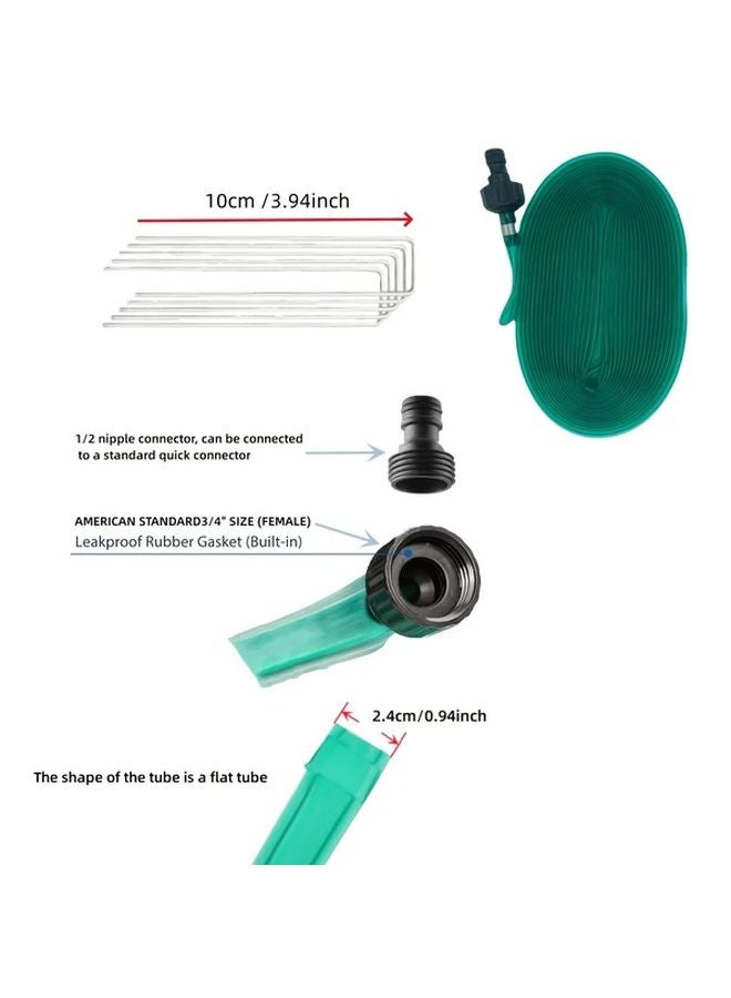 Automatic Lawn Garden Sprinkler System 295 Inch Hose With 5 Ground Nails - Image 3