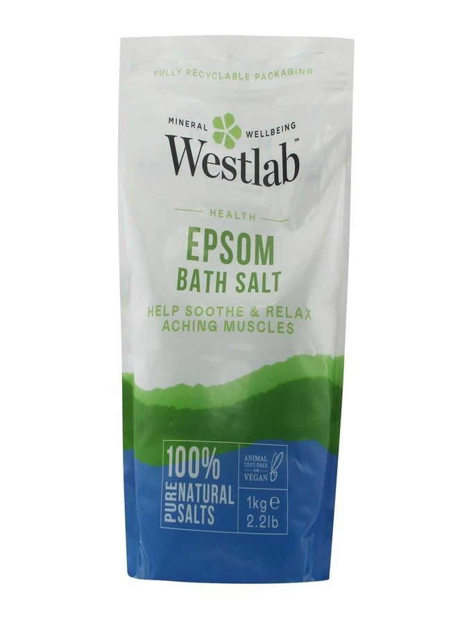 Westlab Epsom Salt Resealable Stand Up Pouch, 1Kg