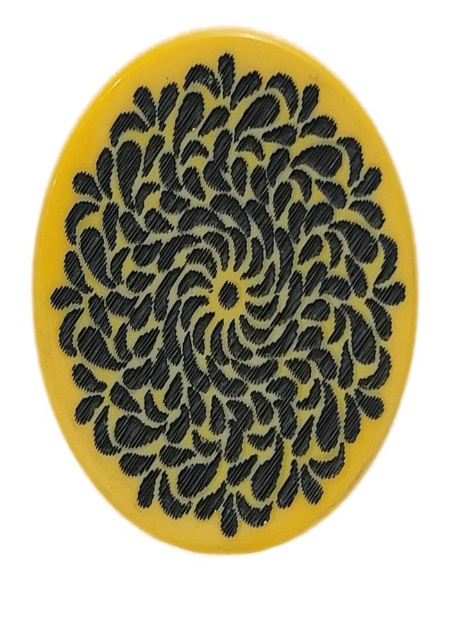 NHD Professional Carrom Striker PROAN794 - Made of Original Pool Ball (Yellow), 41 x 41 x 9 mm - Image 1