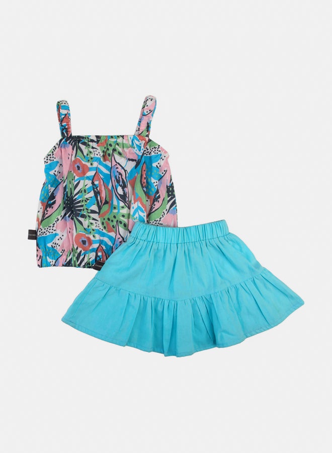 OWNKIDS Girl Skirt Set - Image 1