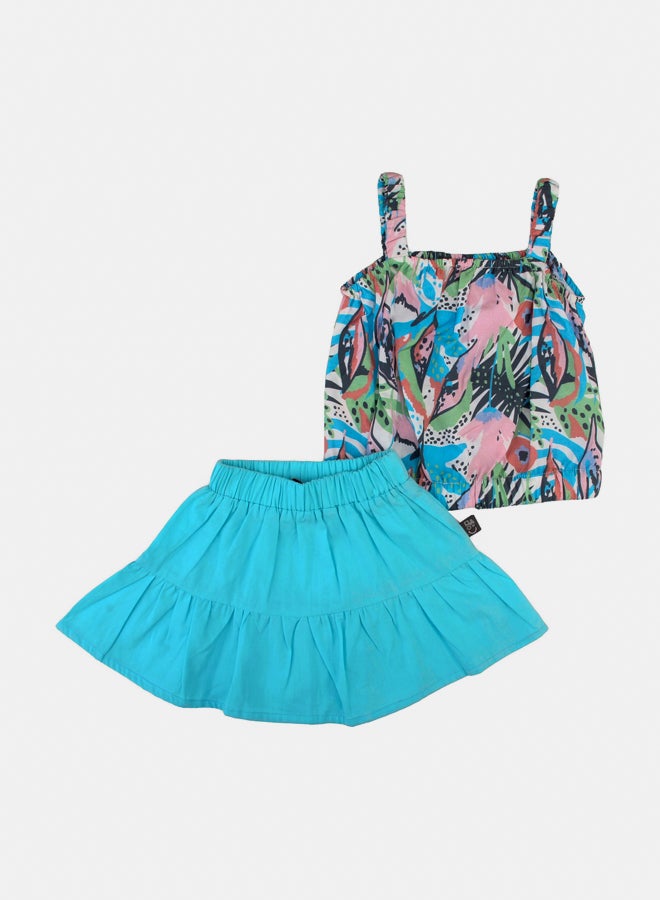 OWNKIDS Girl Skirt Set - Image 2