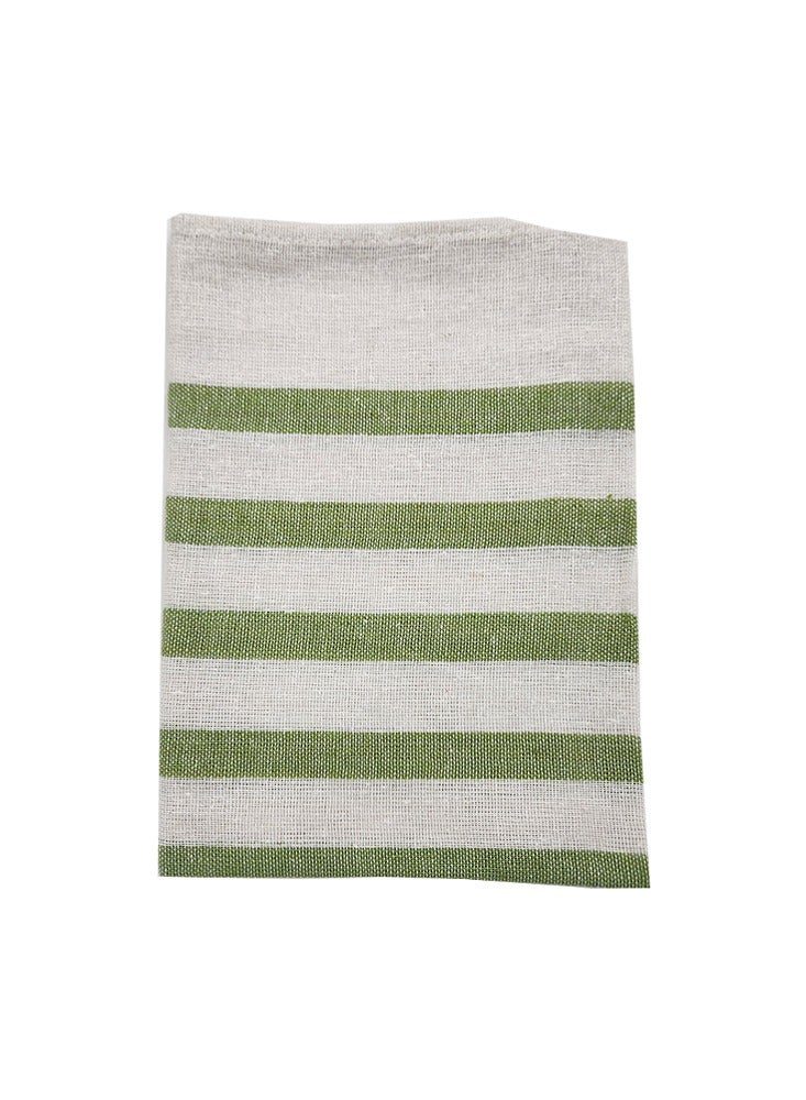 بيفت  بستان جرين متعدد المربعات (50 × 70 سم) طقم مناشف شاي مكون من 3 قطع - Image 2