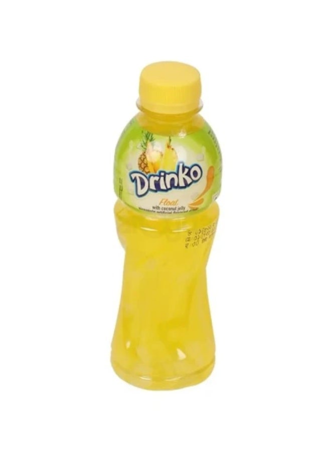 PRAN Drinko Float Pineapple Drink 24 × 250ml | Refreshing Tropical Carbonated Beverage Pack - Image 2