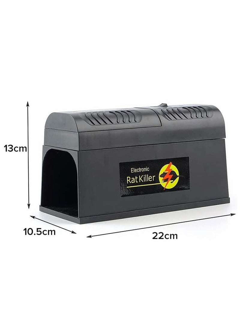 HomarKet - Electronic Rodent Zapper,Humane Exterminating Mice Killer Electric Mouse Trap,7000v Shock Instant Mouse Exterminator - Image 1