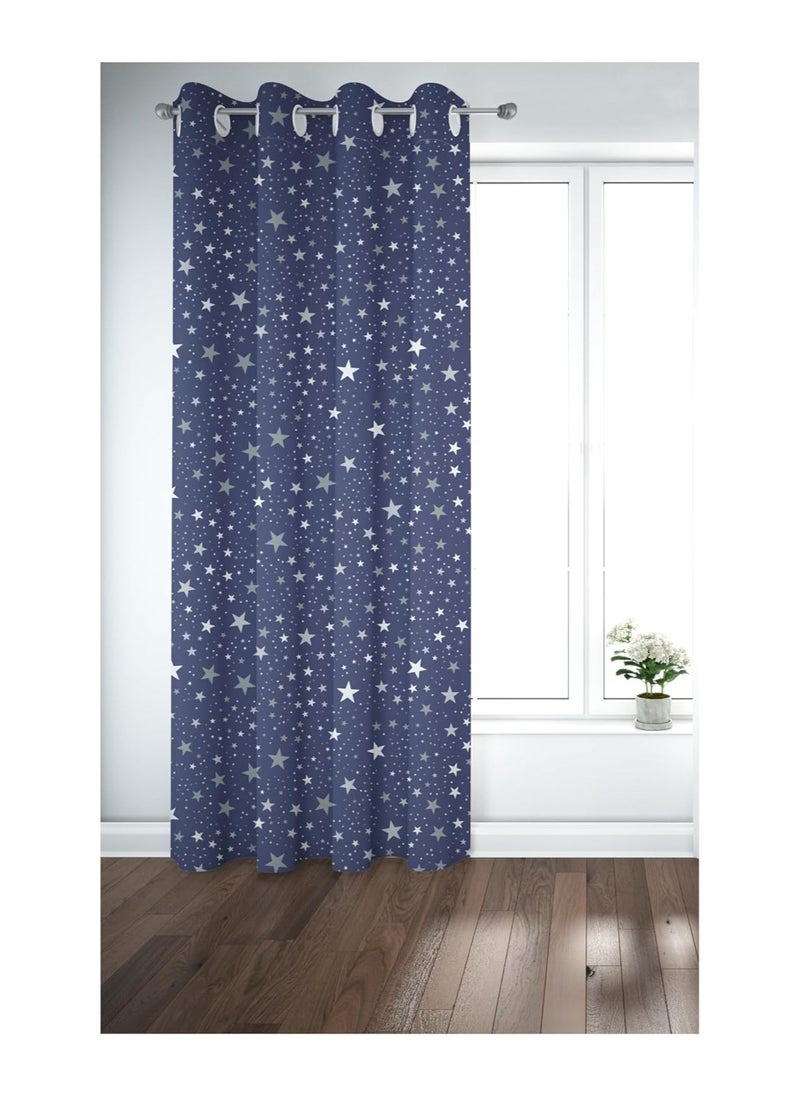 Cartela Curtains Cartela Print Curtain- Grommet -PR1233c-2k-(1 panel)  - Image 1