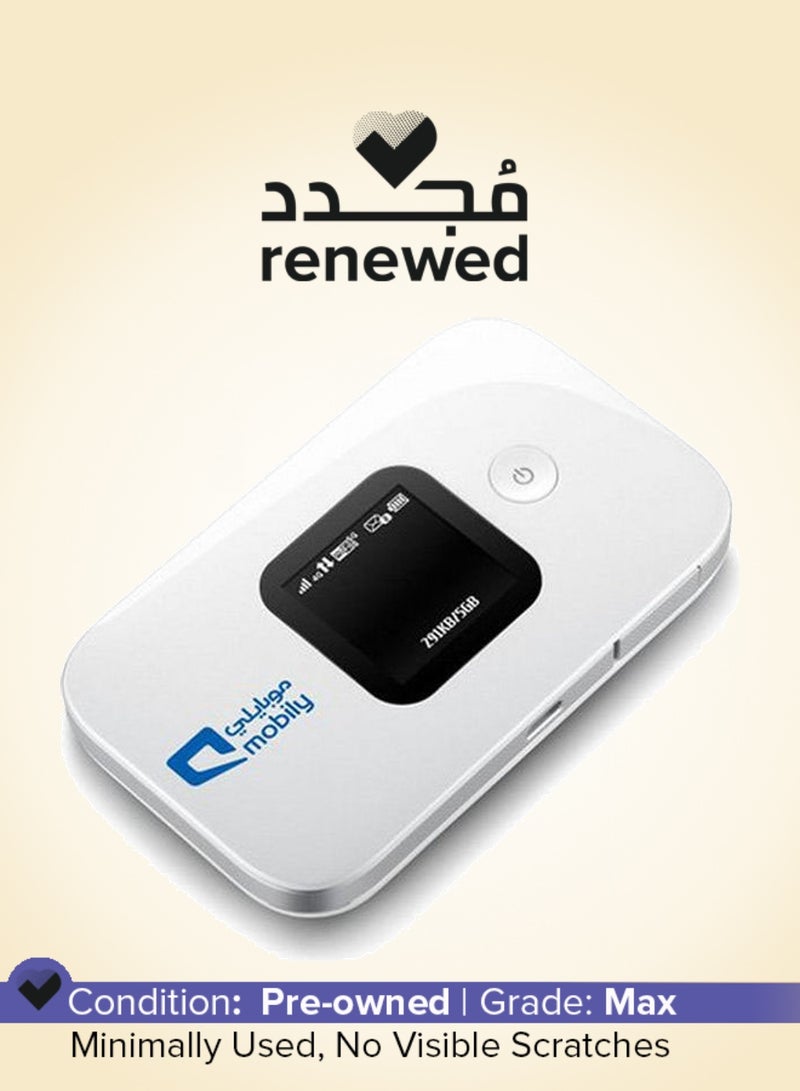 Mobily Renewed - 4G Mini WiFi Router white - Image 1