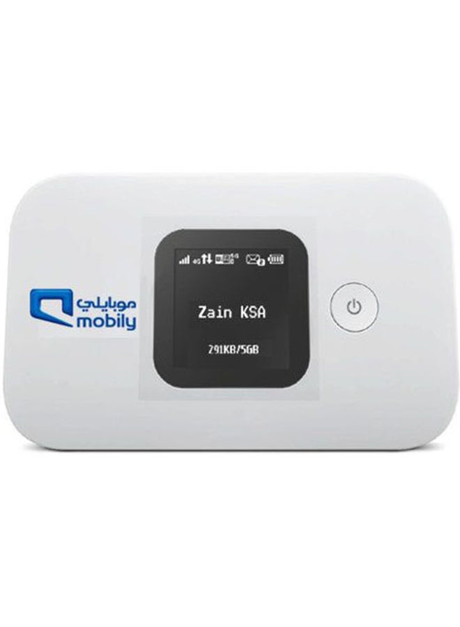 Mobily Renewed - 4G Mini WiFi Router white - Image 2