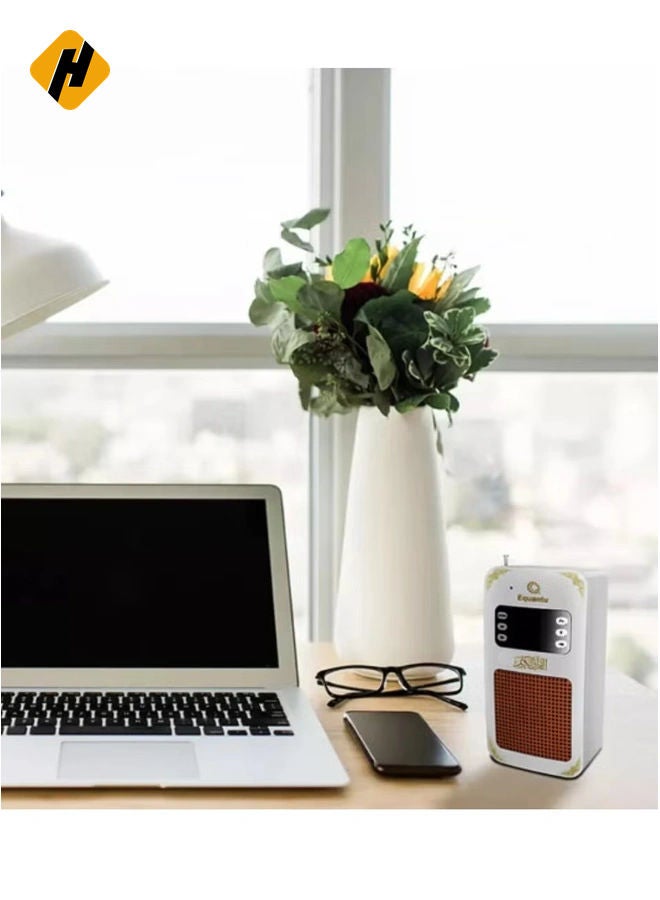 HuHa SQ-669 Smart Quran Speaker Wall Plug – 16 Reciters, 16 Translations, Bluetooth/USB/Remote/App Control, 8GB Storage - Image 5
