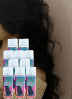 10 Pieces Hair Color Spray Black