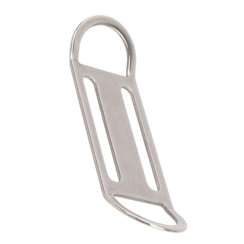 Jauarta 316 Stainless Steel Diving Sidemount Bilateral D Ring Buckle, BCD Webbing Strap Keeper for 2 Inch Strap, Side Mount Fixing Buckle for Scuba Diving, Freediving and Snorkeling - Image 5