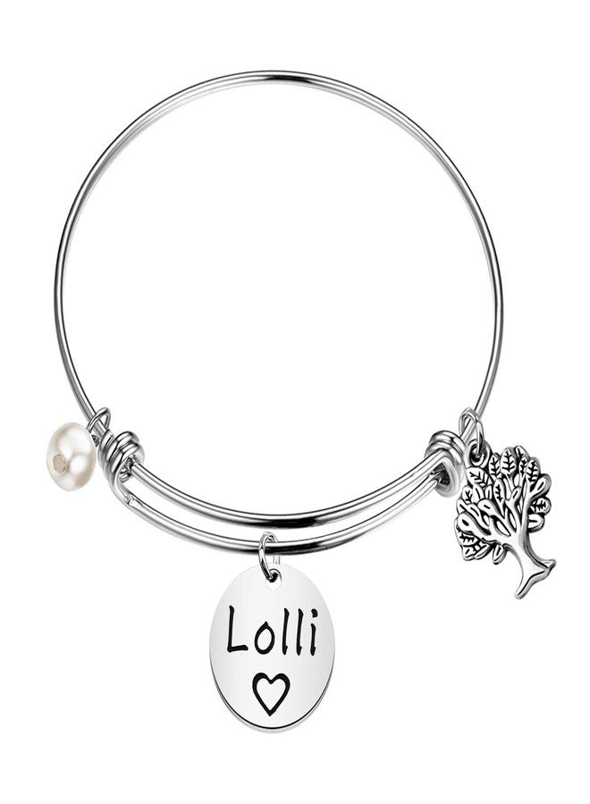 Lywjyb Birdgot Best Lolli Ever Bracelet Gift Best Lolli Ever Funny Mother's Day Merch Christmas Gift - Image 1