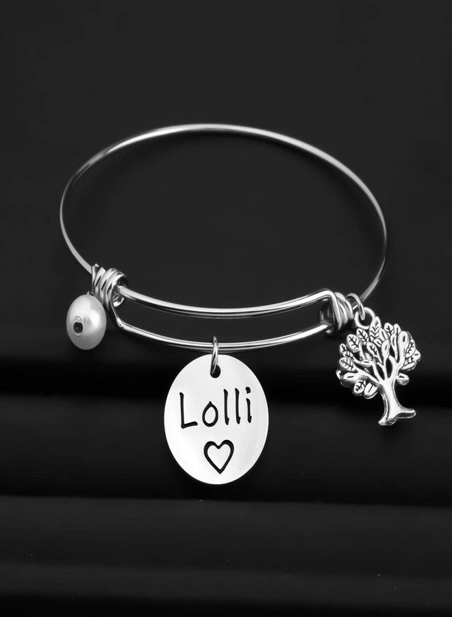 Lywjyb Birdgot Best Lolli Ever Bracelet Gift Best Lolli Ever Funny Mother's Day Merch Christmas Gift - Image 5