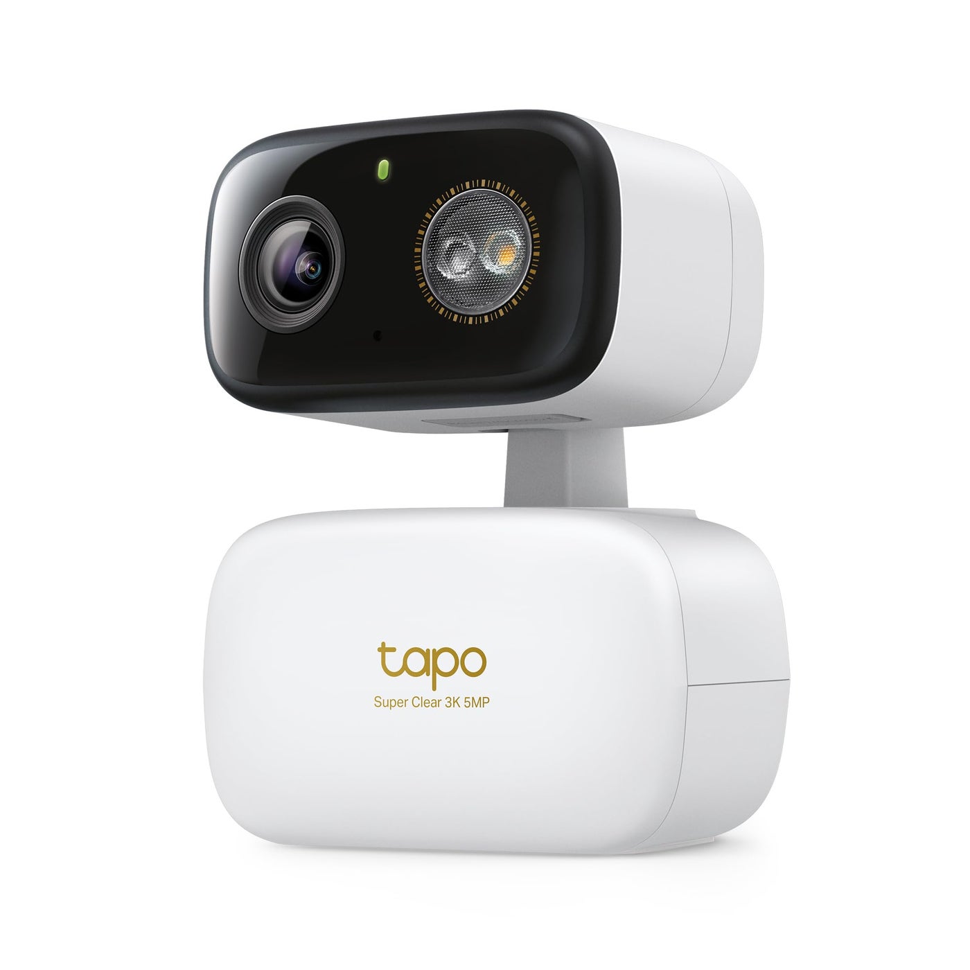 Tapo 3K 5MP Pan/Tilt Indoor/Outdoor Security Camera, Free Person/Vehicle/Baby Cry Detect & 360° Motion Track, Color Night, SD/Cloud, Wrks w/Alexa & Google Home, 2.4 GHz WiFi, HybridCam 360