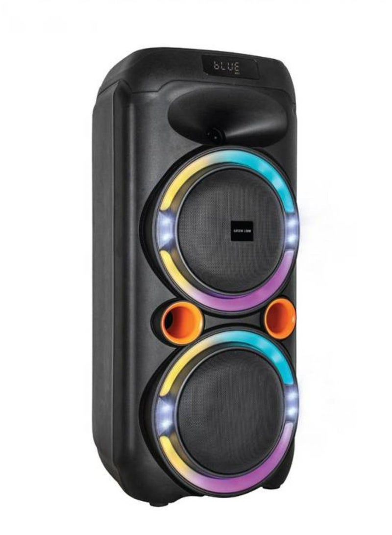 GREEN LION PartyLife 300 Bluetooth Speaker with Bluetooth Version 5.0, Light Show and Deep Bass - Black - Image 1