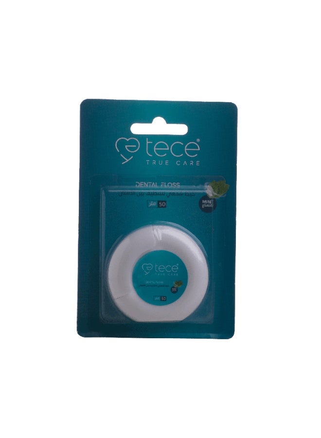 TECE Waxed Dental Floss – Mint Flavor – 50 Meters - Image 5