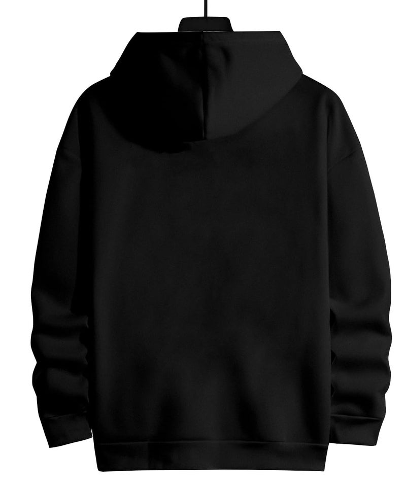 AUSK Mens T-Shirt || Hoodies Full Sleeves Tshirt Color-Black - Cotton Blend Regular - Image 3