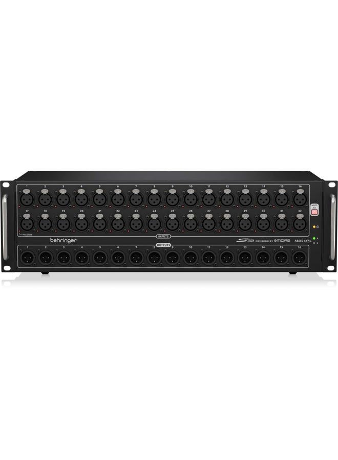 behringer صندوق ثعبان رقمي W32in 16out ميكروفون ميداس بريفامب - Image 2