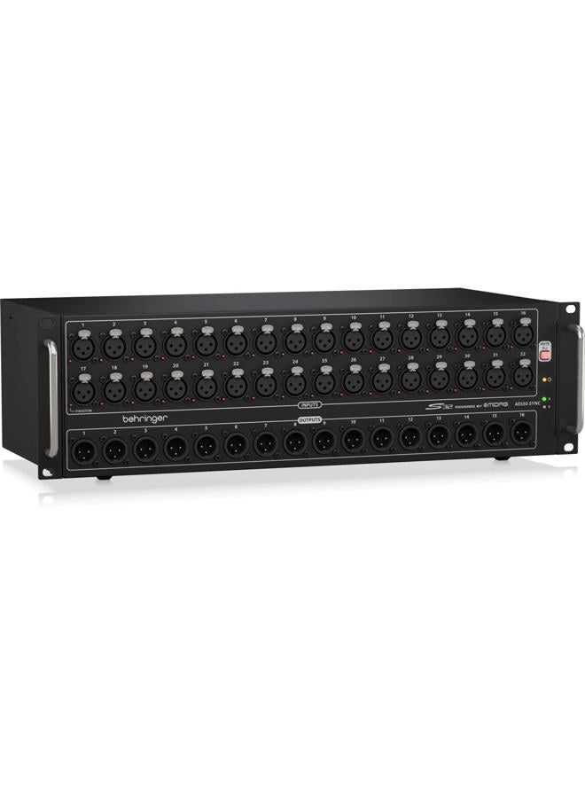 behringer صندوق ثعبان رقمي W32in 16out ميكروفون ميداس بريفامب - Image 3