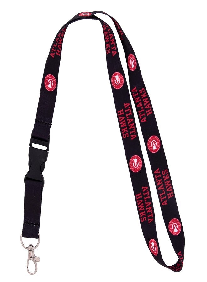 Desert Cactus Atlanta Hawks Lanyard Keychain Detachable NBA Breakaway Snap Buckle National Basketball Association Car Keys ID Badge Holder (Lanyard 2) - Image 2