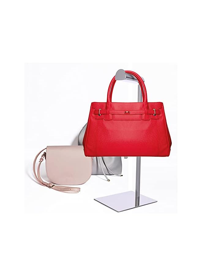 The Bros Bag Display Rack Adjustable Handbag Display Rack Stand Single Hook Purse Display Stand Metal Jewelry Rack - Image 5