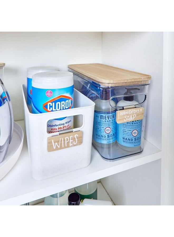 InterDesign IDESIGN ROSANNA PANSINO Bin Clip (3 pack) Wood - Image 5