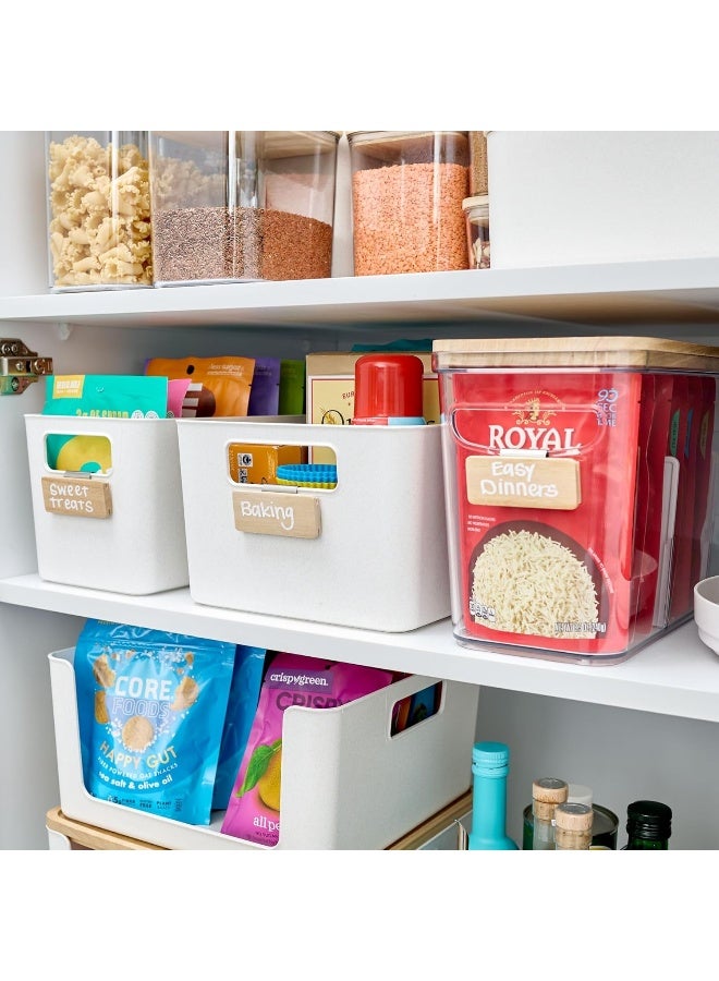 InterDesign IDESIGN ROSANNA PANSINO Bin Clip (3 pack) Wood - Image 4