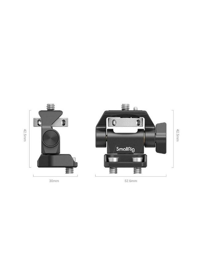 SMALLRIG SmallRig Swivel and Tilt Adjustable Monitor Mount with 1/4"-20 Screws Mount 2904B  - Image 2