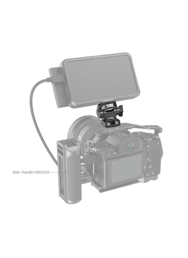 SMALLRIG - SmallRig Swivel and Tilt Adjustable Monitor Mount with 1/4"-20 Screws Mount 2904B - Image 1