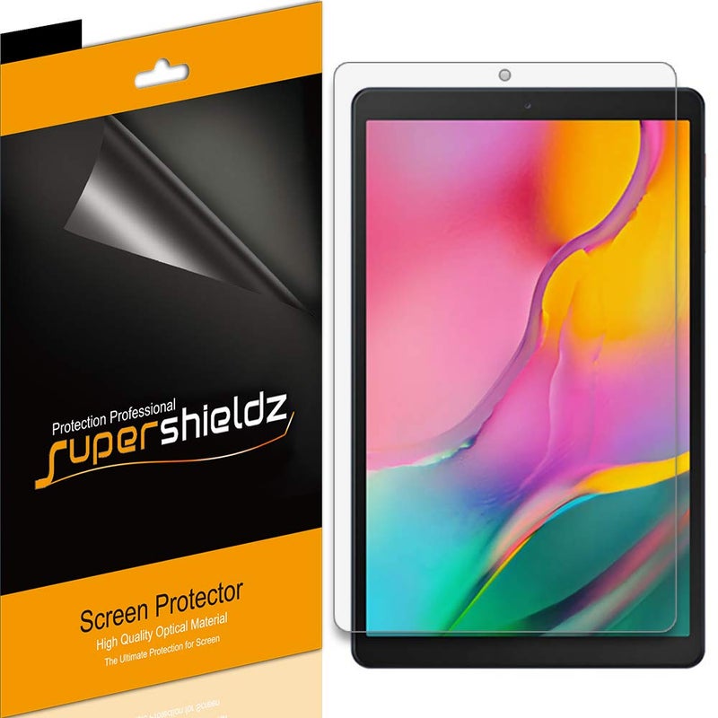 Supershieldz (3 Pack) Designed for Samsung Galaxy Tab A 10.1 (2019) (SM-T510 Model) Screen Protector, High Definition Clear Shield 0.23mm (PET) - Image 1
