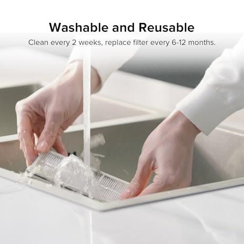 Roborock Washable Filter for Roborock S8 Pro Ultra / S8+ / S8 / S7 Max Ultra / S7 / S7+ / S7 MaxV / S7 MaxV Plus / S7MaxV Ultra Robot Vacuum Cleaners (2Pcs White) - Image 4