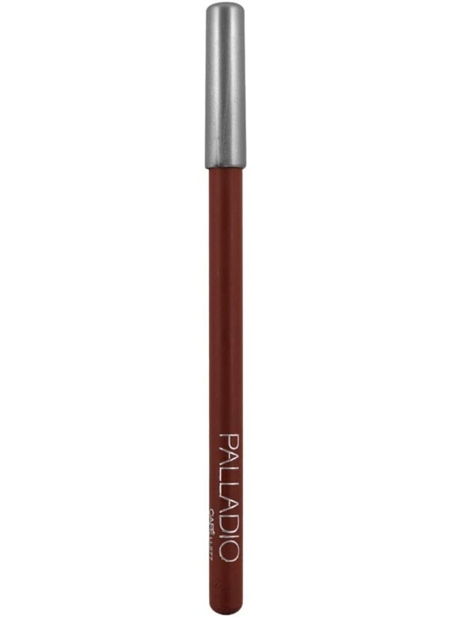 Palladio Lip Liner Pencil, Wooden, Firm yet Smooth, Contour and Line with Ease, Perfectly Outlined Lips, Comfortable, Hydrating, Moisturizing, Rich Pigmented Color, Long Lasting, Café - Image 5