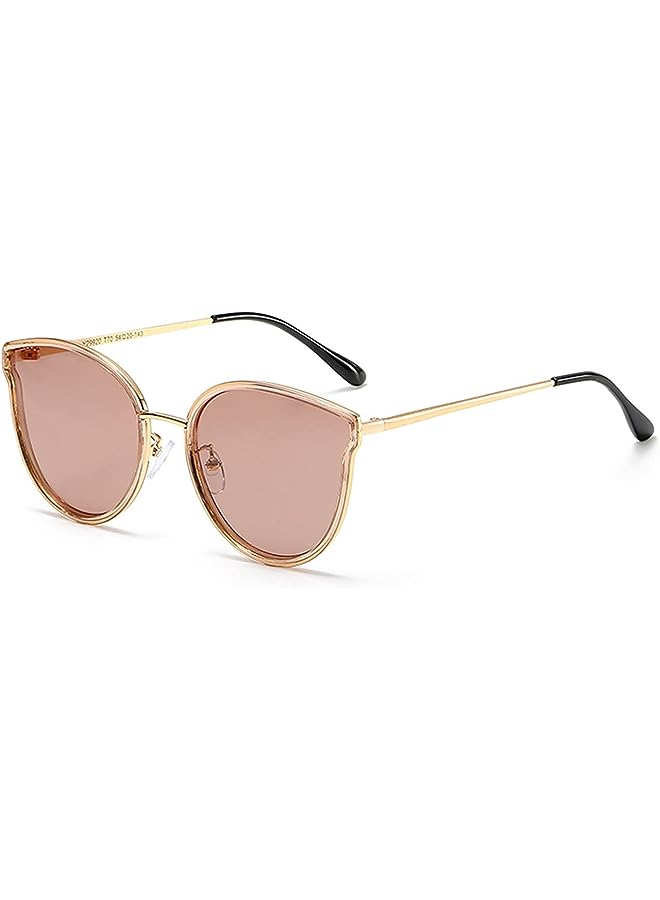 NALANDA Polarized Sunglasses With UV400 HD Lens for Women's Glasses For Outdoor Travel Driving Daily Use Etc,Vintage Retro Stylish Design,100% UV Blocking - Image 1