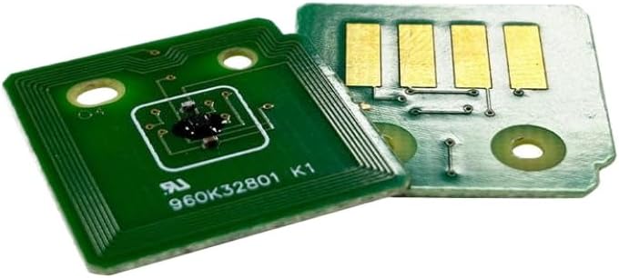 4PCS C5005 Toner Chip Reset 1Pack CT201665 C Compatible with DocuPrint C5005d Printer Cartridge CT201664 CT201665 CT201666 CT201667 Replacement - Image 1