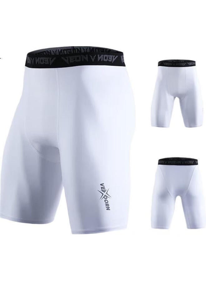 Veidoorn Basketball Compression Pants Men'S Sports Training Fitness Breathable High Elasticity Compression Pants Running - Image 2