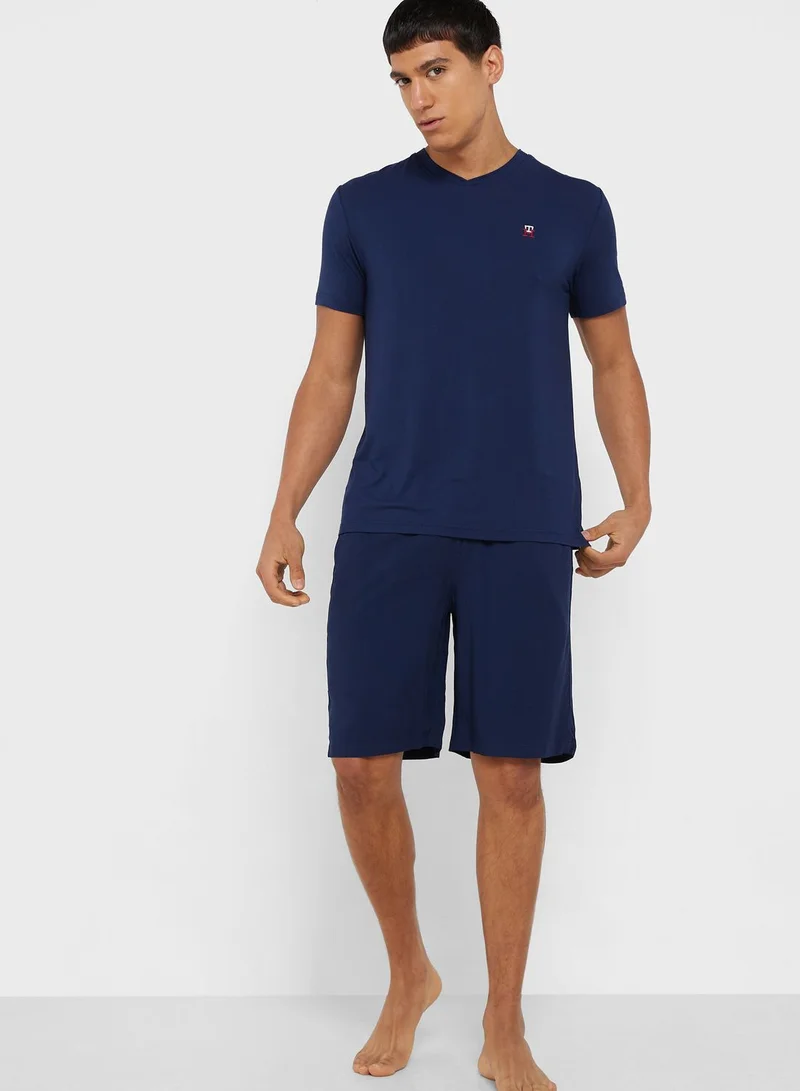TOMMY HILFIGER Jacquard Band Shorts
