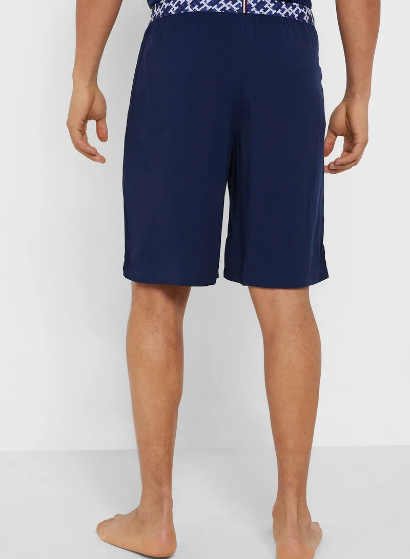 TOMMY HILFIGER Jacquard Band Shorts