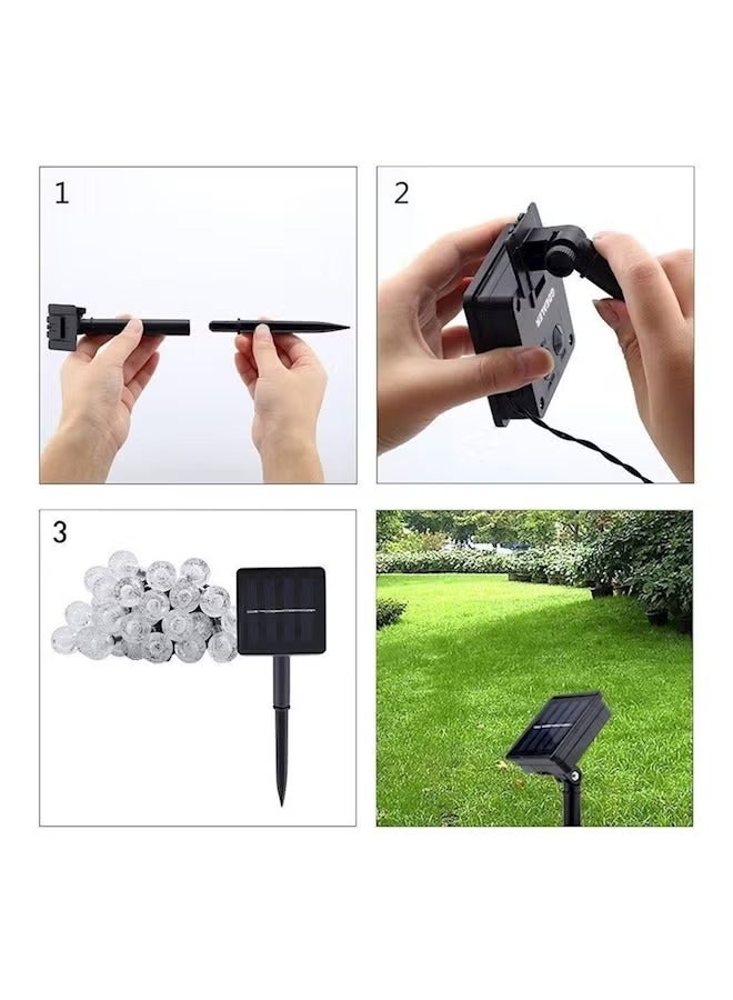 دريمزون سلسلة مصابيح LED كروية كريستالية متنوعة 20 قدم - Image 3