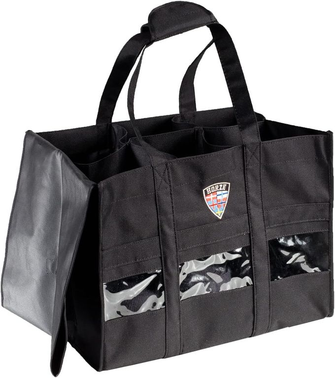 horze Bandage Bag Black One Size - Image 3