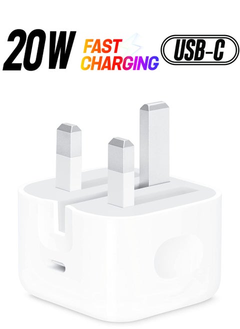 Fastest 20W USB-C Power Adapter for Apple iPhone