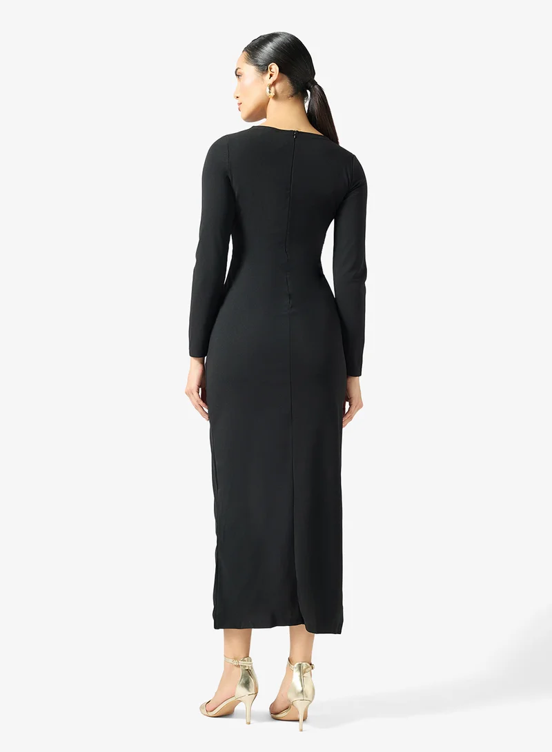 Ella Bodycon Draped Dress
