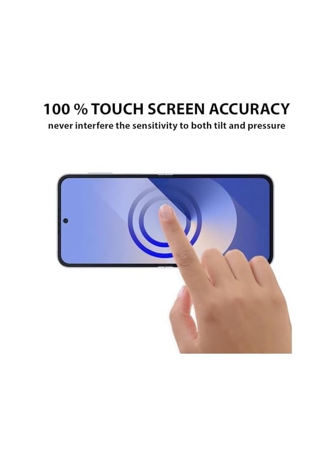 DUSALA Screen protector Compatible with Galaxy Z Flip6 Screen Protector, Soft HD Clear Anti-Scratch Bubble-Free Full Coverage Screen Protector Film for Galaxy Z Flip 6 2024 - Image 4