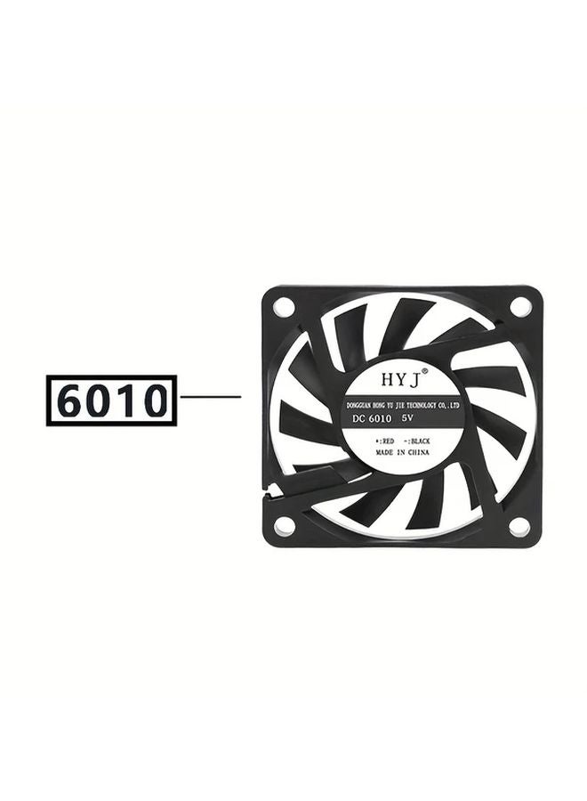 6010 Model CPU Cooling Fan 5V 2 Pin Heatsink 40 60mm For PC And Server Systems - Image 1