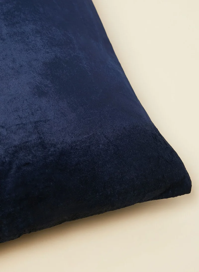 Noire Edit Velvet Quilted Cushion With Insert 16X16"