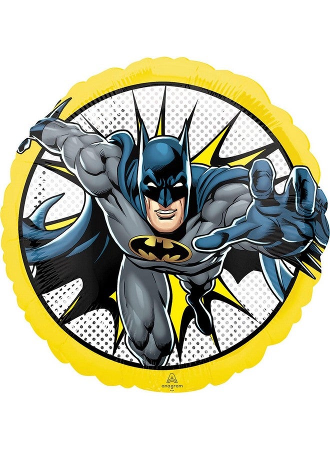 Anagram Batman 4th Birthday Party Supplies 7pc Balloon Bouquet Decorations - Image 4