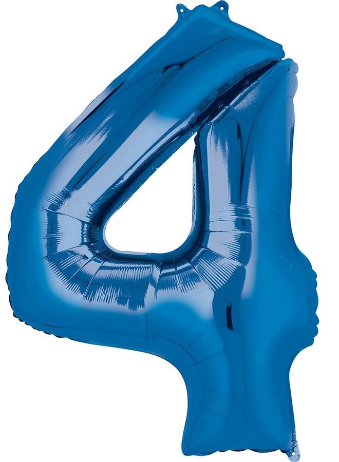 Anagram Batman 4th Birthday Party Supplies 7pc Balloon Bouquet Decorations - Image 3