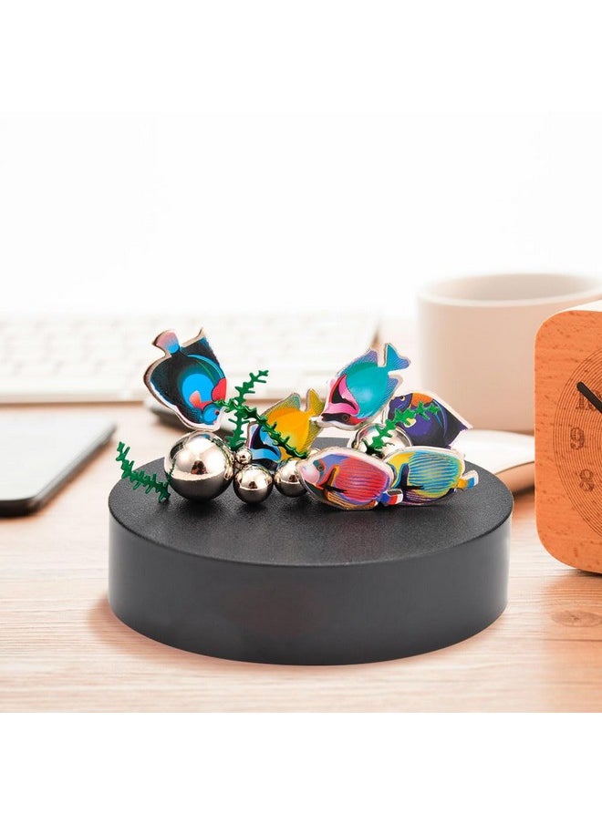 PowerTRC PowerTRC Desktop Sculpture Aquarium Fish Desktop Fidget Toy Stress Relief Desk Toys for Anxiety Office Desk Decorations Desk Accessories Gift  - Image 3