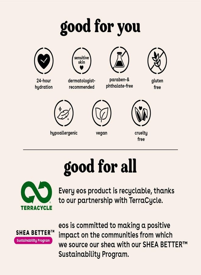 eos Shea Better Body Lotion- Crème de Pistachio, 24-Hour Moisture Skin Care, Lightweight & Non-Greasy, Made with Natural Shea, Vegan, 16 fl oz - Image 5